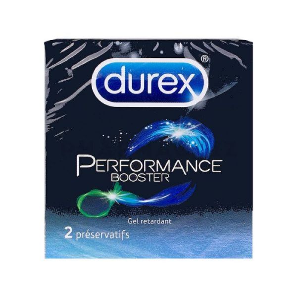 Durex Performance booster 2 préservatifs