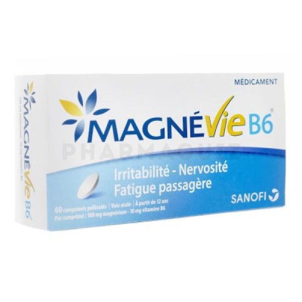 Magnévie B6 100 mg 60 comprimés