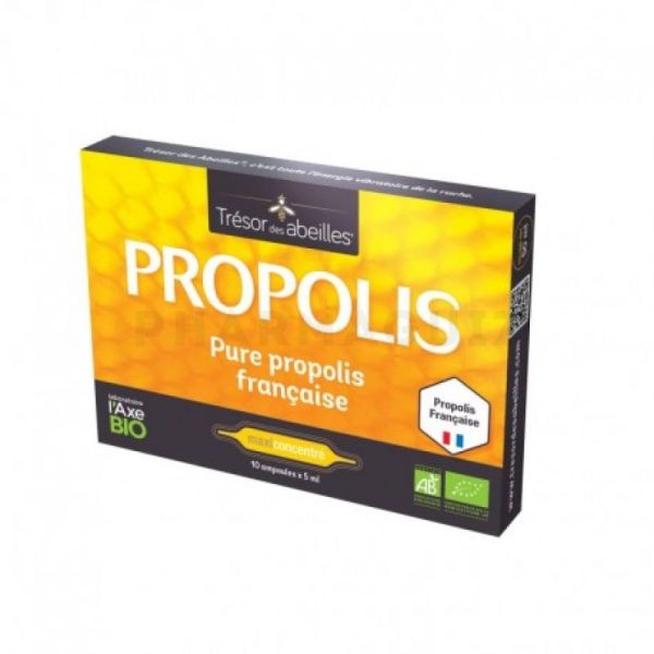 Propolis pure et Bio* - TRÉSOR DES ABEILLES 10 ampoules
