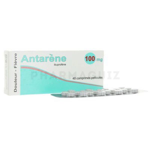 Antarène Gé 100 mg 40 comprimés
