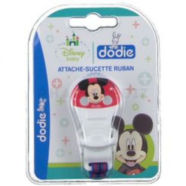 Dodie Disney attache-sucette ruban Mickey