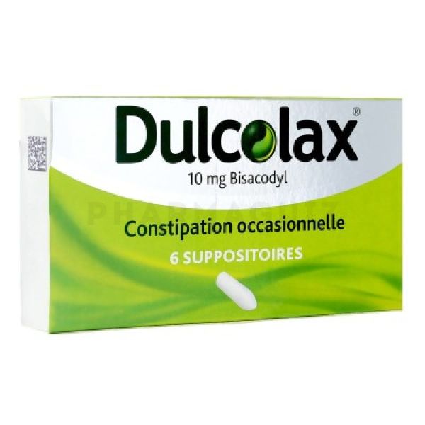 Dulcolax 6 suppositoires
