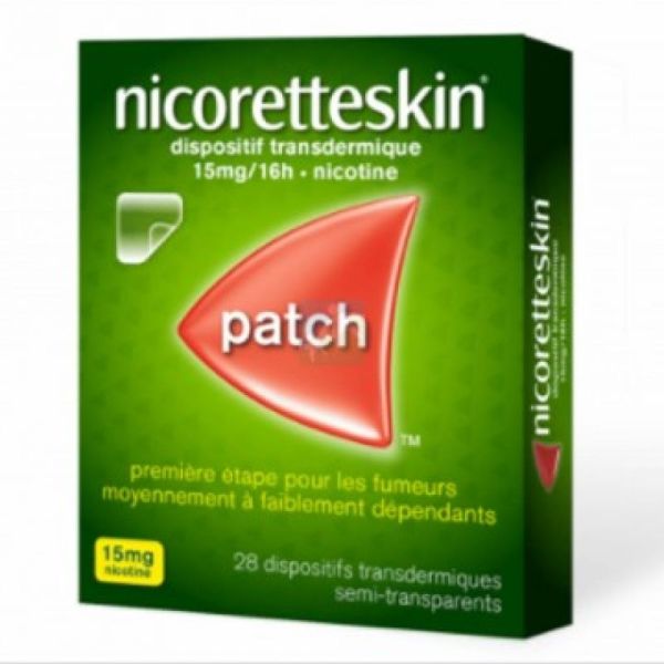 NicoretteSkin 10 mg / 16 h 28 patchs