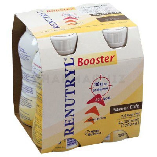 Renutryl Booster saveur café 4 x 300 ml