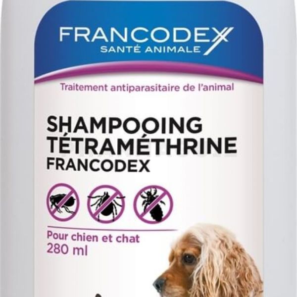 Shampooing antiparasitaire à la tétraméthrine 280ml