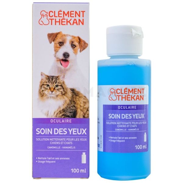 Solution oculaire chien et chat 100 ml
