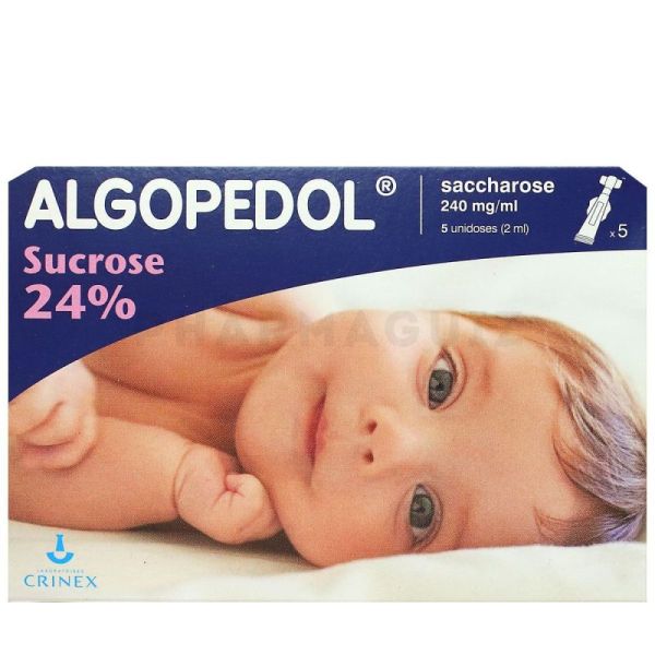 Algopedol Sucrose 24% solution buccale 240mg/ml 5x2ml