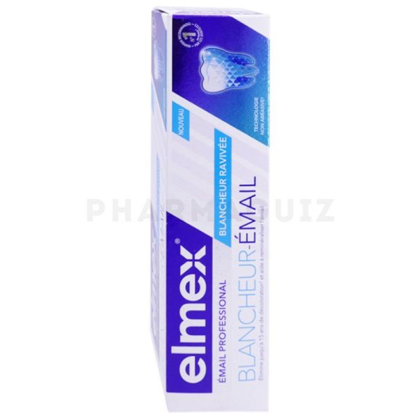 ELMEX Blancheur-Email dentifrice blancheur Professional 75ml