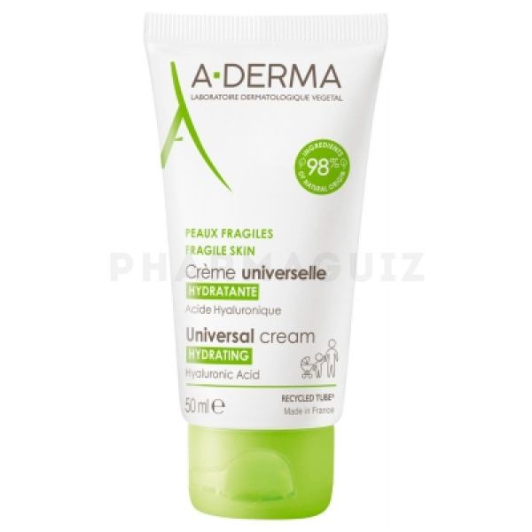 ADERMA Crème universelle hydratante peau fragile 50ml