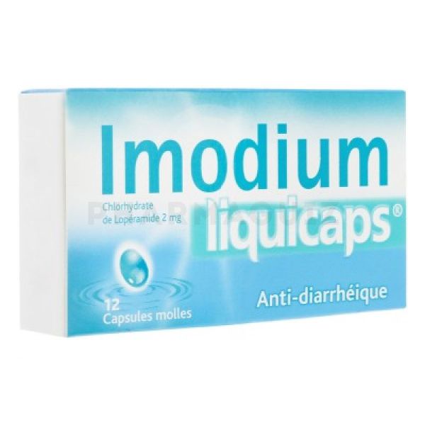 Imodium Liquicaps 12 capsules
