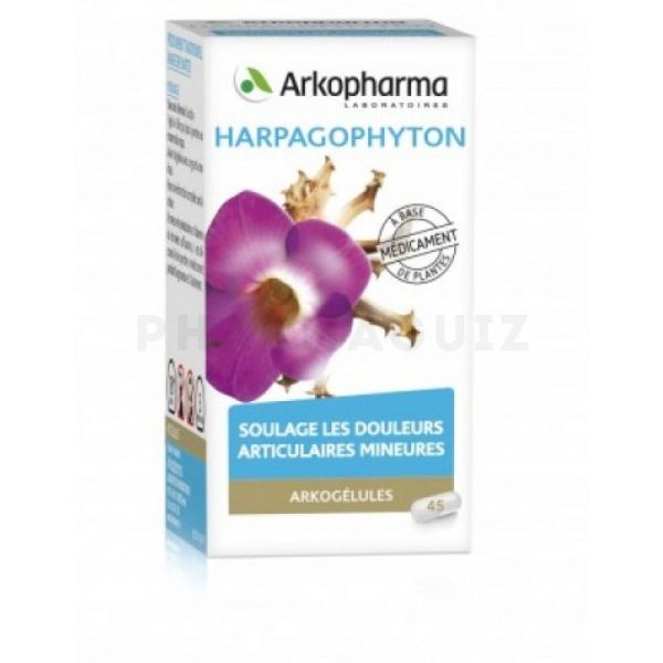 Arkogélules harpadol harpagophytum 45 gélules