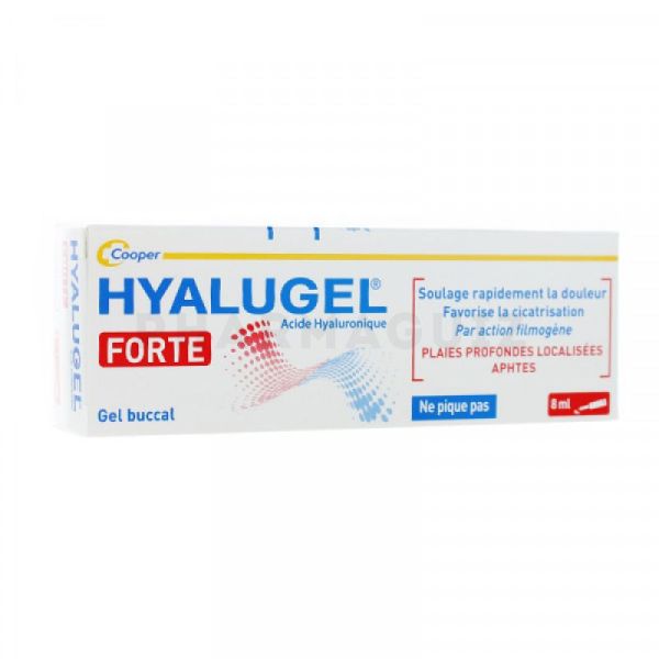 Hyalugel Forte gel buccal 8 ml