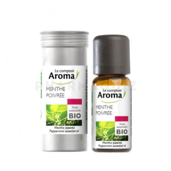 Comptoir Aroma-Huile Essentielle - Menthe Poivrée Bio le comptoir Aroma, 10 ml