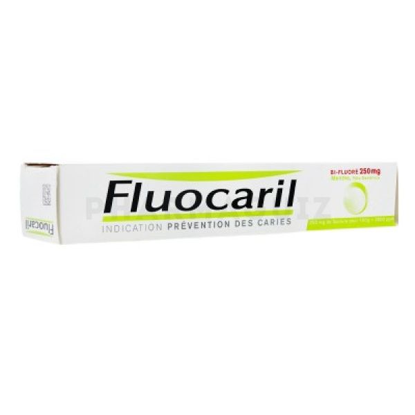 Fluocaril Bi-fluore 250mg Dentifrice Menthe 75ml