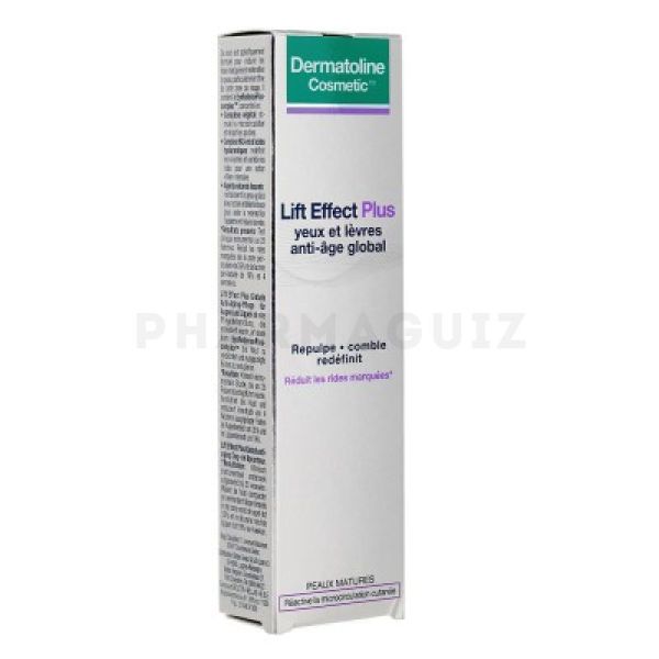 Dermatoline Cosmetic Lift Effect Plus yeux et lèvres 15ml