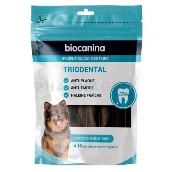 Biocanina Triodental Petits Chiens (5-10kg) 15 unités
