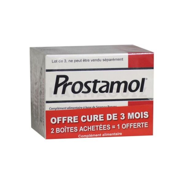 Prostamol 30 capsules Lot 2 + 1 Boîte Offerte