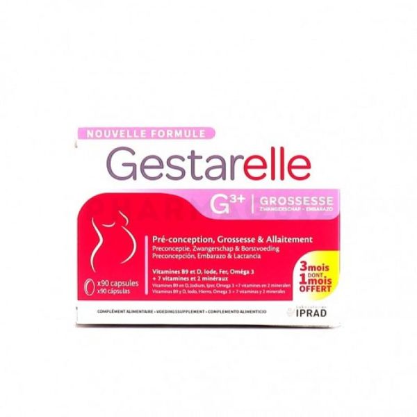 Gestarelle G+ grossesse & allaitement 90 capsules