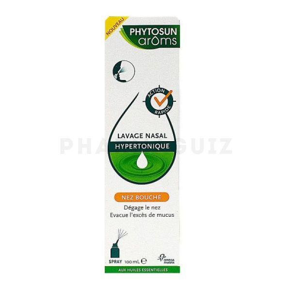 Phytosun Aroms Lavage nasal hypertonique 100ml