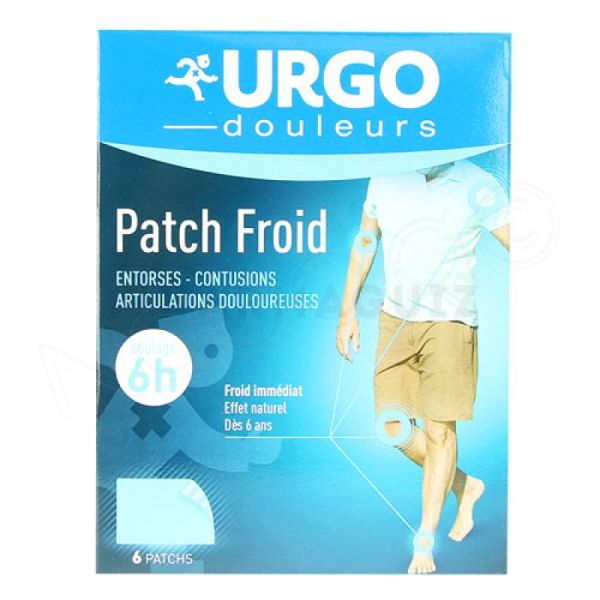 Urgo Patch Froid Douleurs B/6