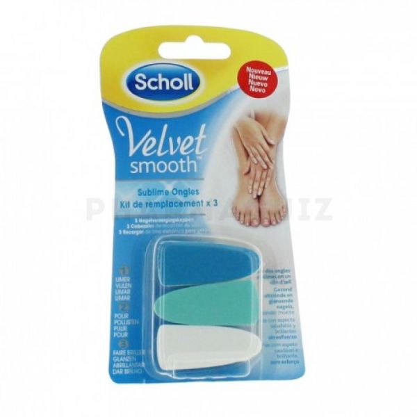 Scholl Sublimes Ongles 3 Recharges
