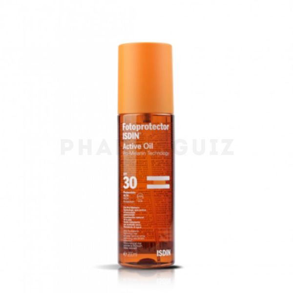 Photoprotection ISDIN huile active SPF 30
