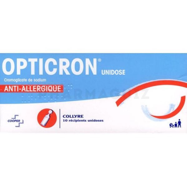 Opticron Anti-allergique - 10 unidoses