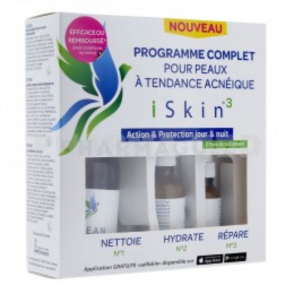 iSkin3 coffret peaux acnéiques