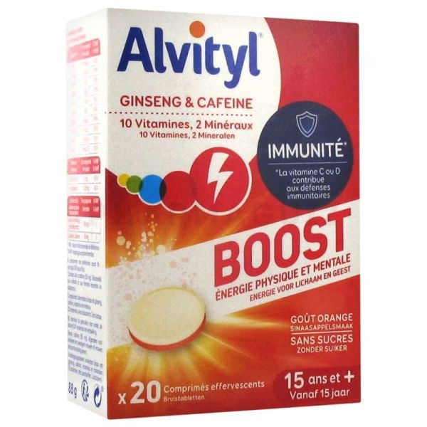 ALVITYL Boost 20 comprimés effervescents