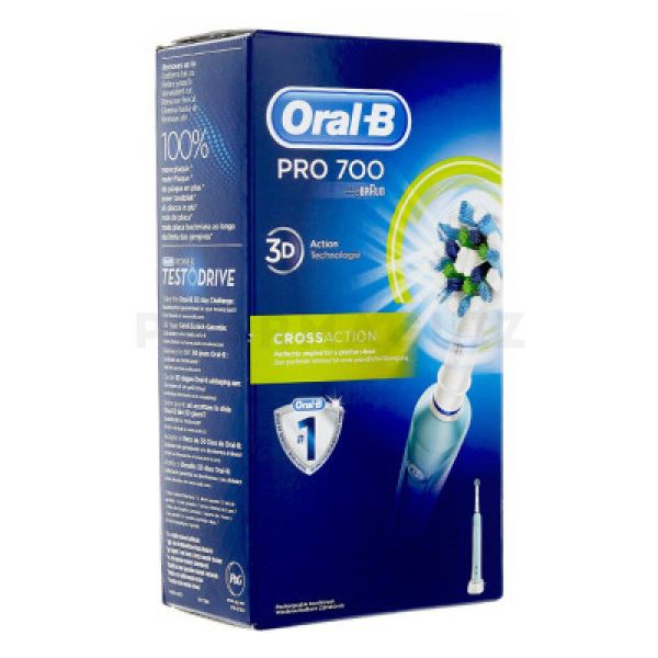 Oral-B Pro 700 Cross Action brosse à dents électrique