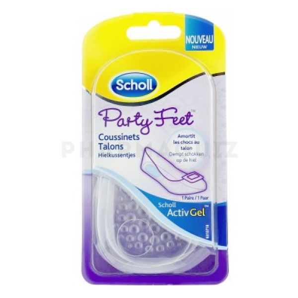 Scholl ActivGel Party Feet coussinets talons 1 paire