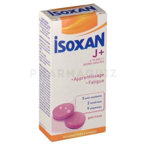 Isoxan J+ Apprentissage Fatigue 40 Comprimé