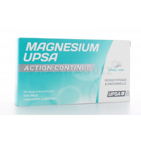 Magnésium Action Continue 120 comprimés