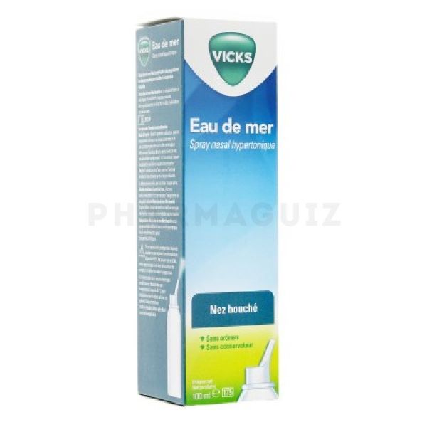 Vicks Eau de Mer spray nasal hypertonique 100 ml