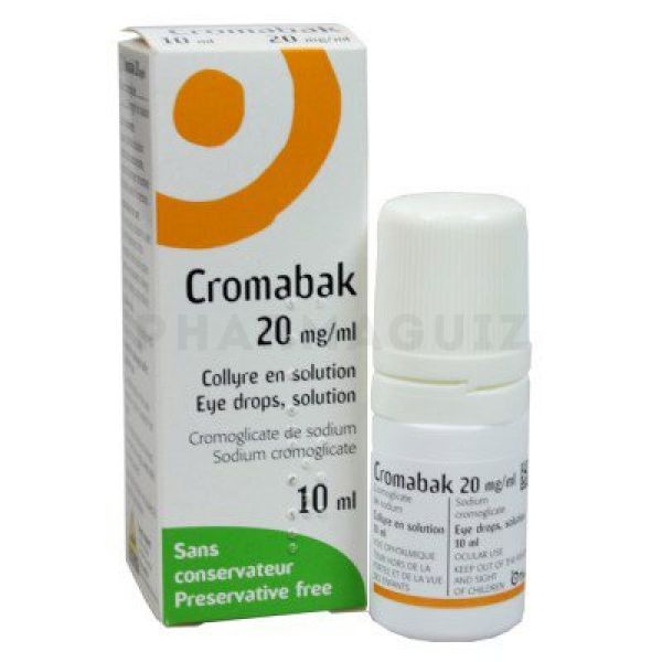 Cromabak collyre 10 ml