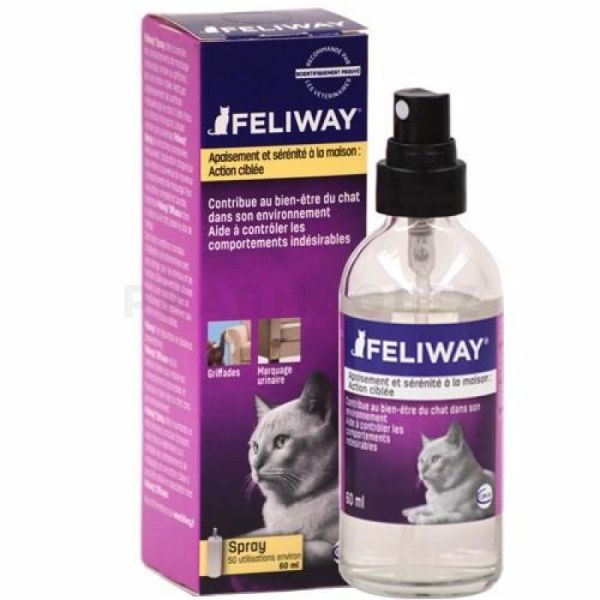 Feliway Spray de 60 mL pour Chat