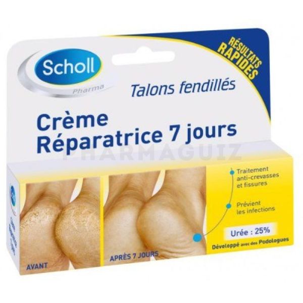 Scholl - Crème Réparatrice Crevasses 7 Jours - 60 ml