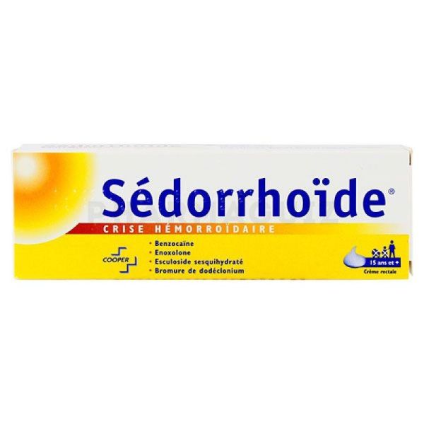 Sédorrhoïde crème rectale 30 g