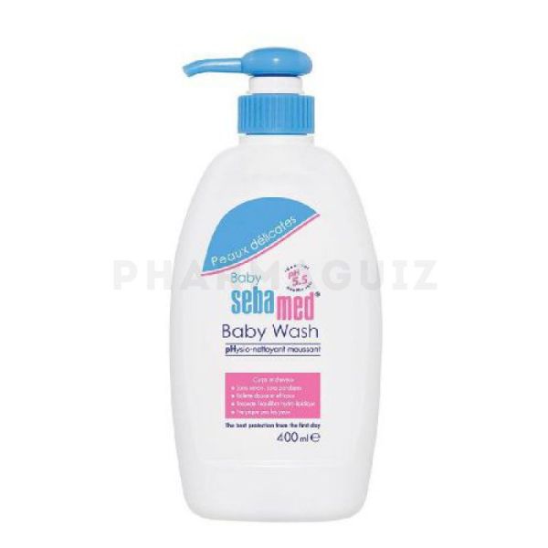 Sebamed Baby Baby Wash Physio-Nettoyant Moussant 400 ml