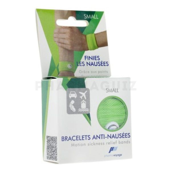 Pharmavoyage bracelet anti-nausées 1 paire