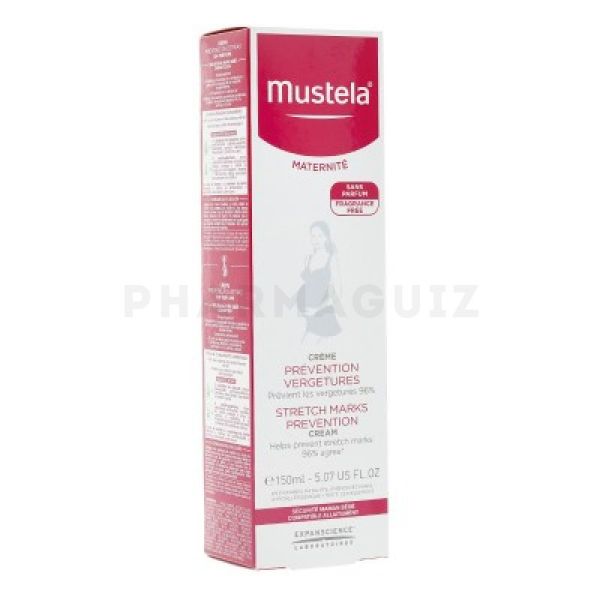 Mustela Maternité Crème Prévention Vergetures Sans Parfum 150 ml