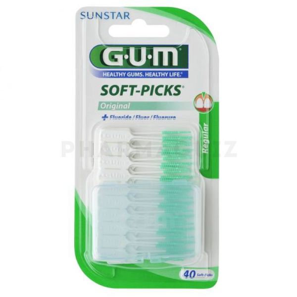 Butler Gum Soft-Picks bâtonnet interdentaire 40 bâtonnets regular