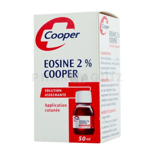 EOSINE 2% - Flacon 50 ml Solution asséchante