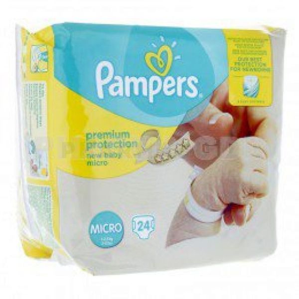Pampers New Baby Micro 24 couches