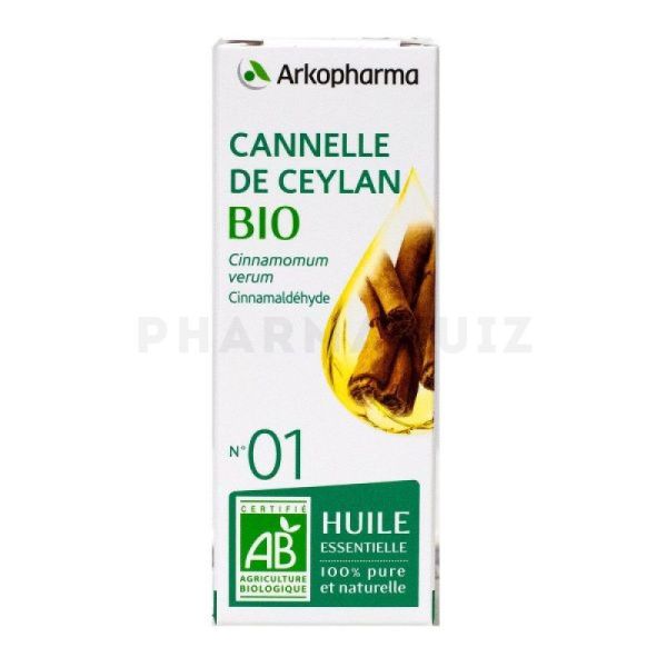 Arkopharma Huile essentielle Cannelle de Ceylan bio n°01 5 ml