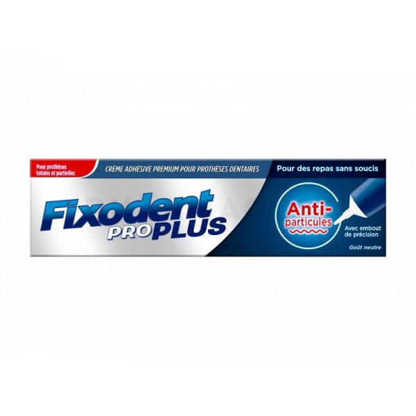 Fixodent Pro PLUS Soin Anti-particules. Tube 40G