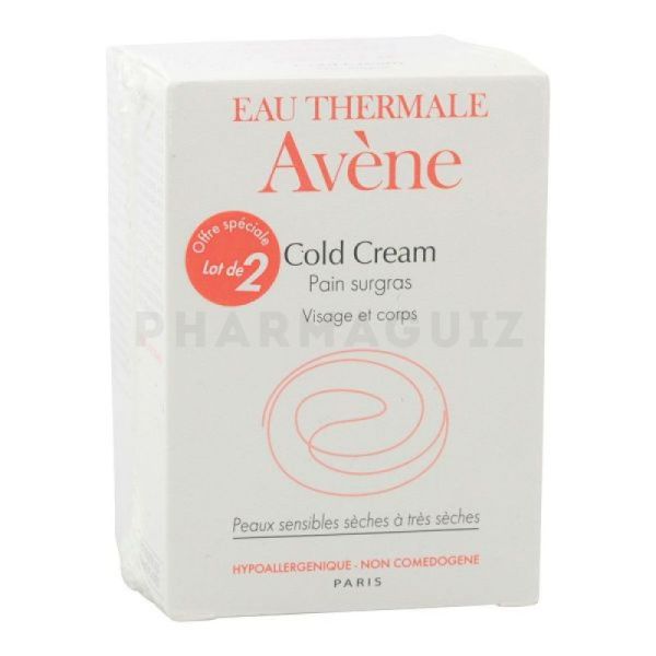 Avène Cold Cream pain surgras 2 x 100 g