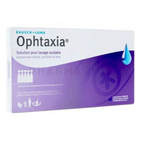 Ophtaxia solution oculaire 10 unidoses