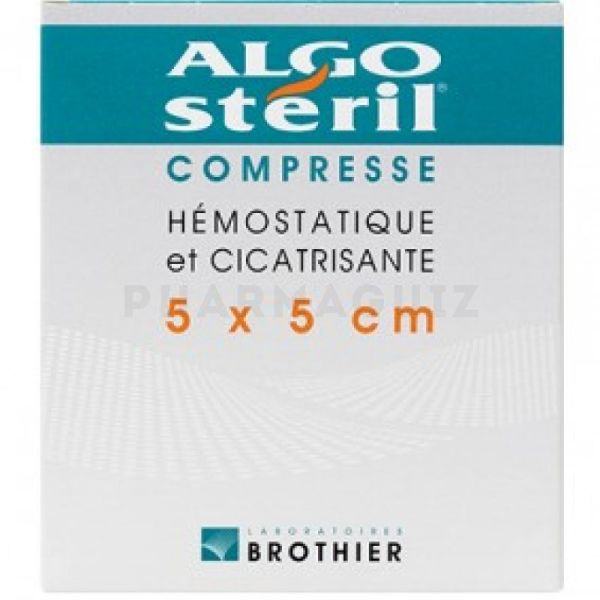 ALGOSTÉRIL Compresse 5×5 cm 10 compresses