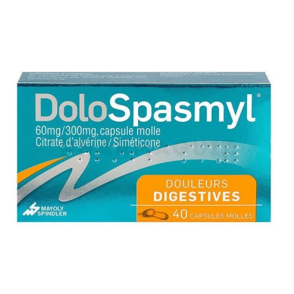 DoloSpasmyl 60 mg / 300 mg 40 capsules molles